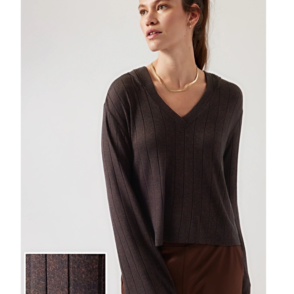 NWT Athleta Harmony Pose Hoodie Sweatshirt